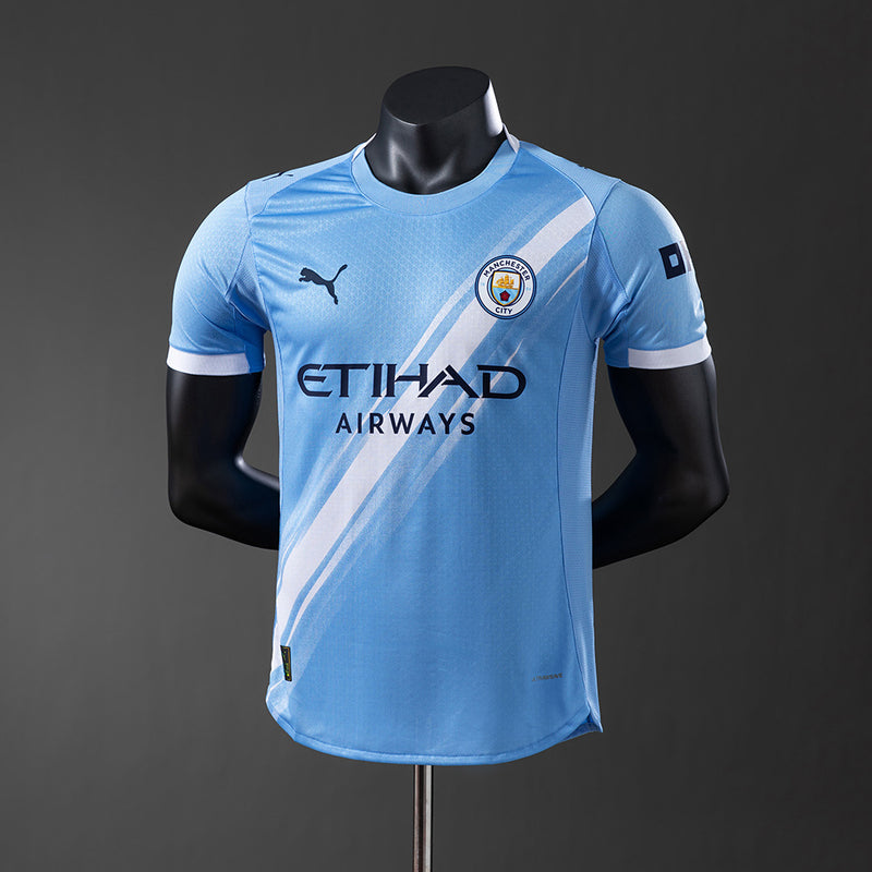Manchester City Home 25/26 Jersey Player Version