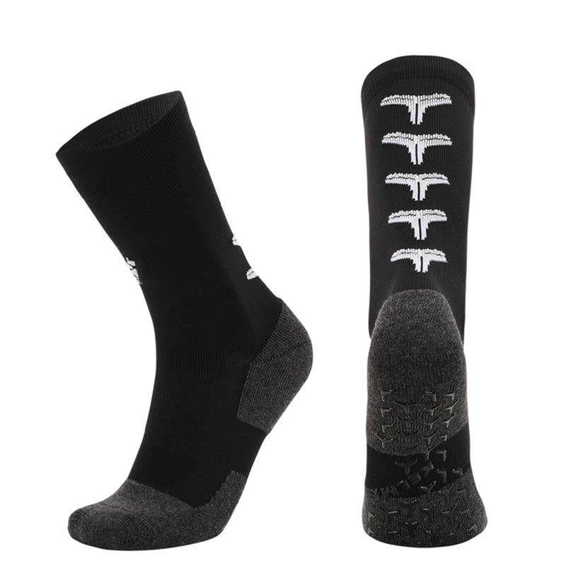 Kelme Black Grip Socks Crew