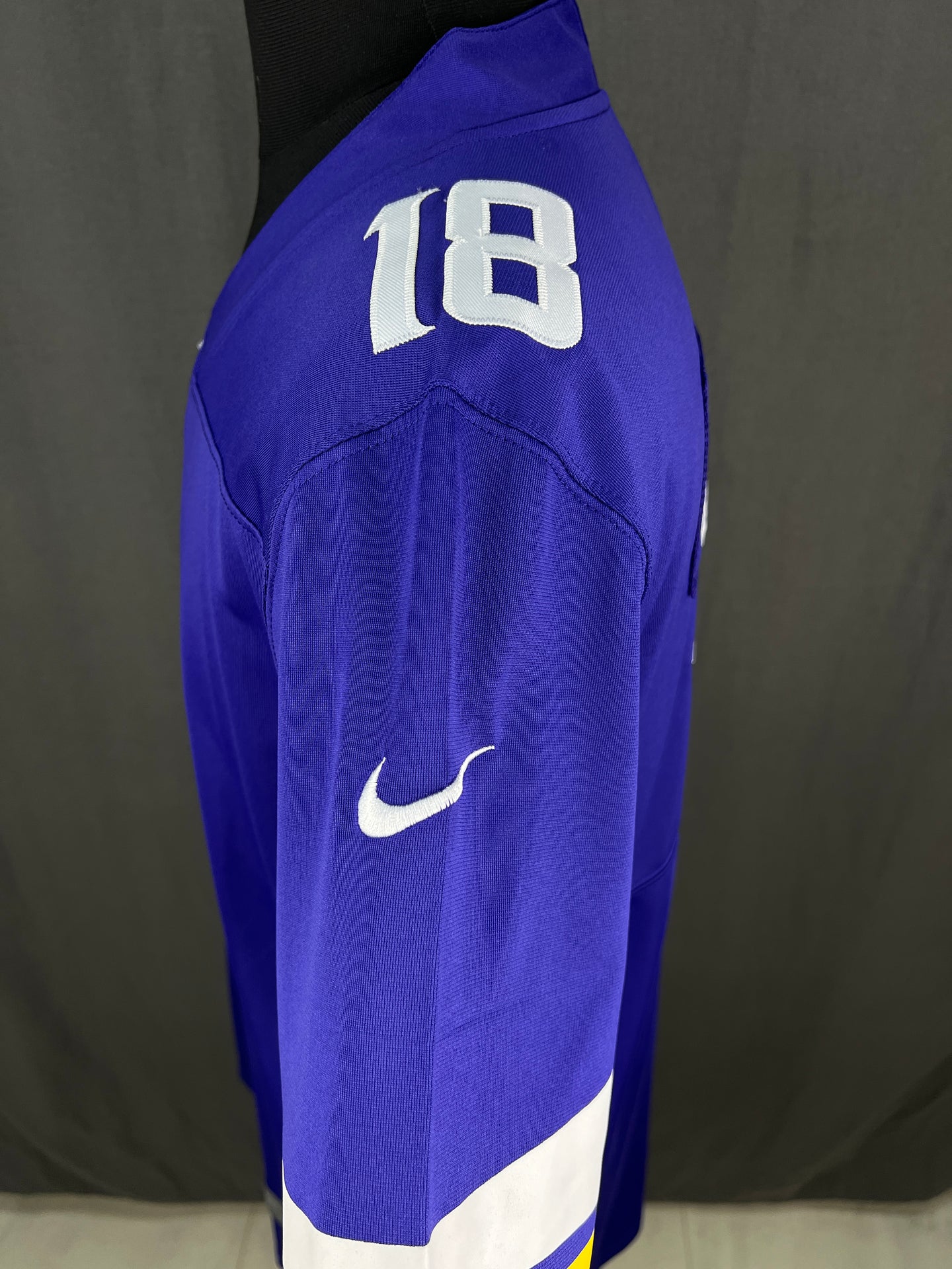 JEFFERSON 18 Purple Vikings Home NFL Jersey