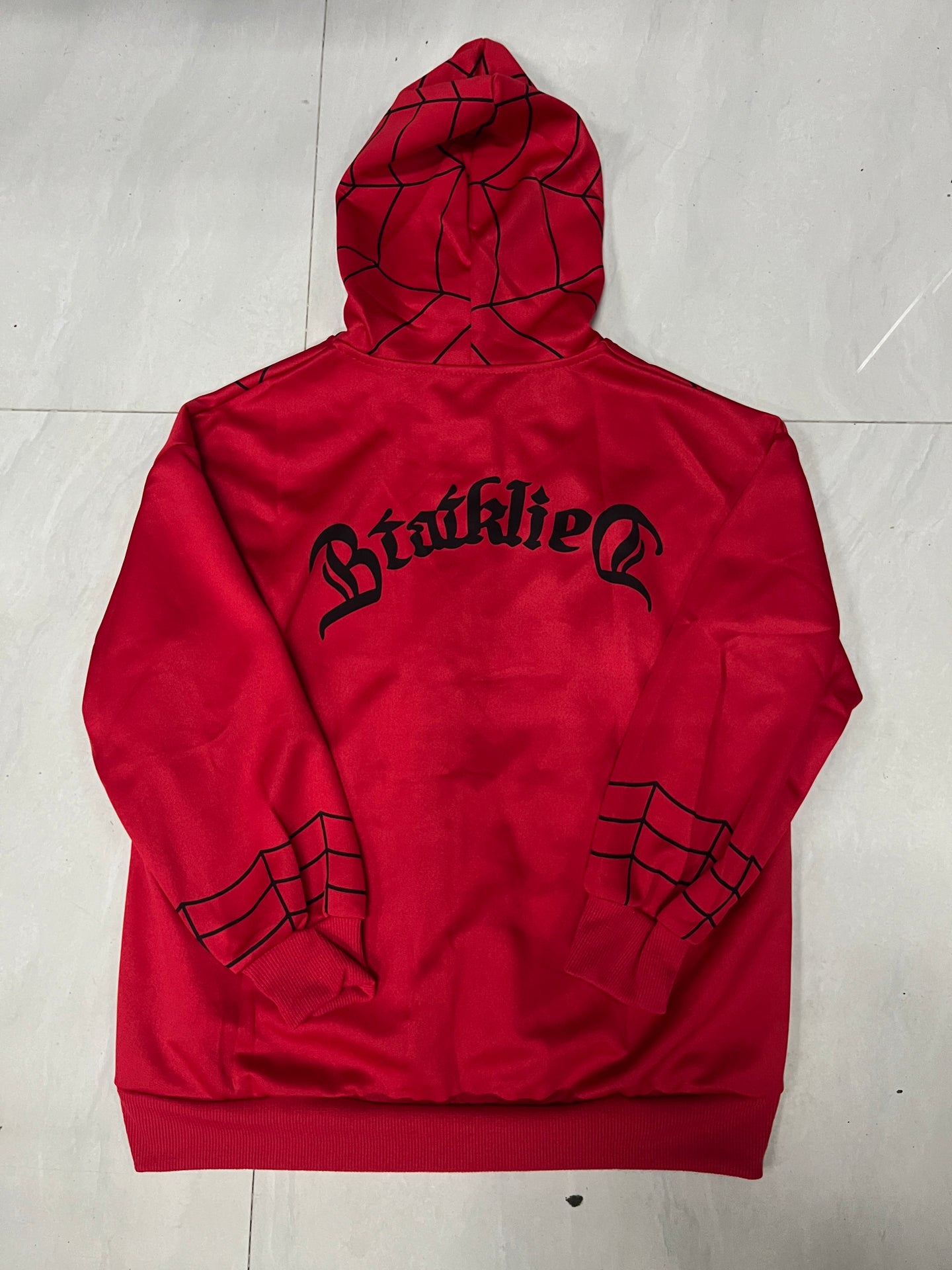 Spiderman Zip-up Red Hoodie Kids