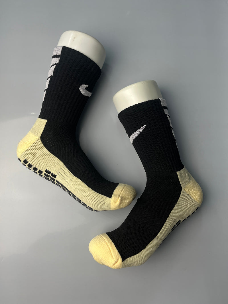 Nike Black Grip Socks Crew