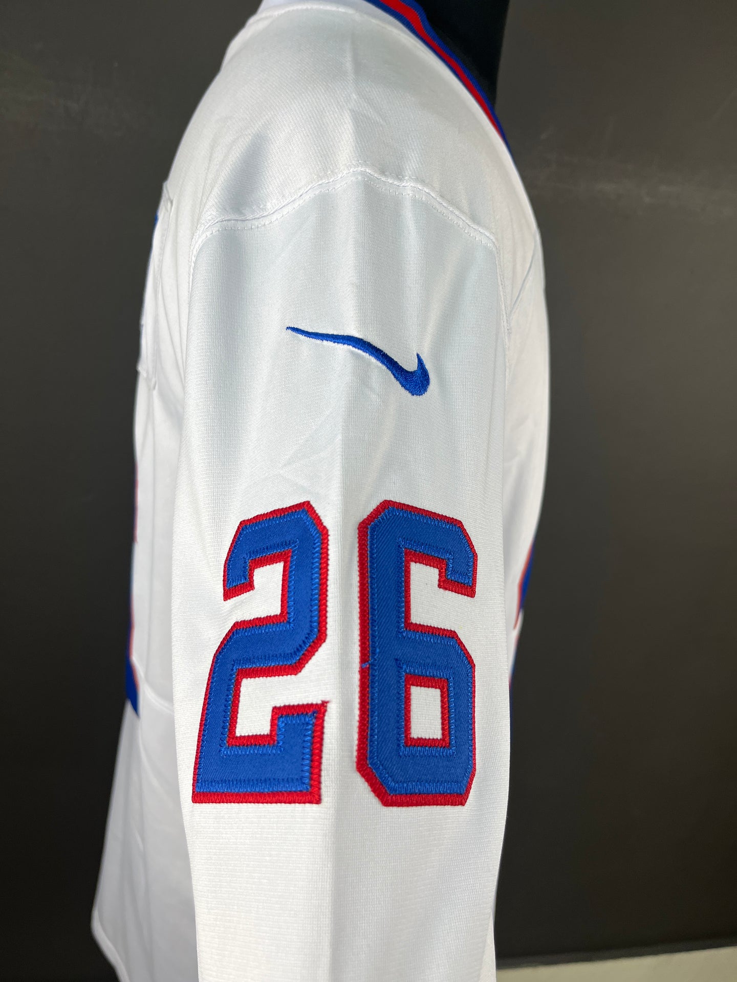 BARKLEY 26 White New York Giants NFL Jersey