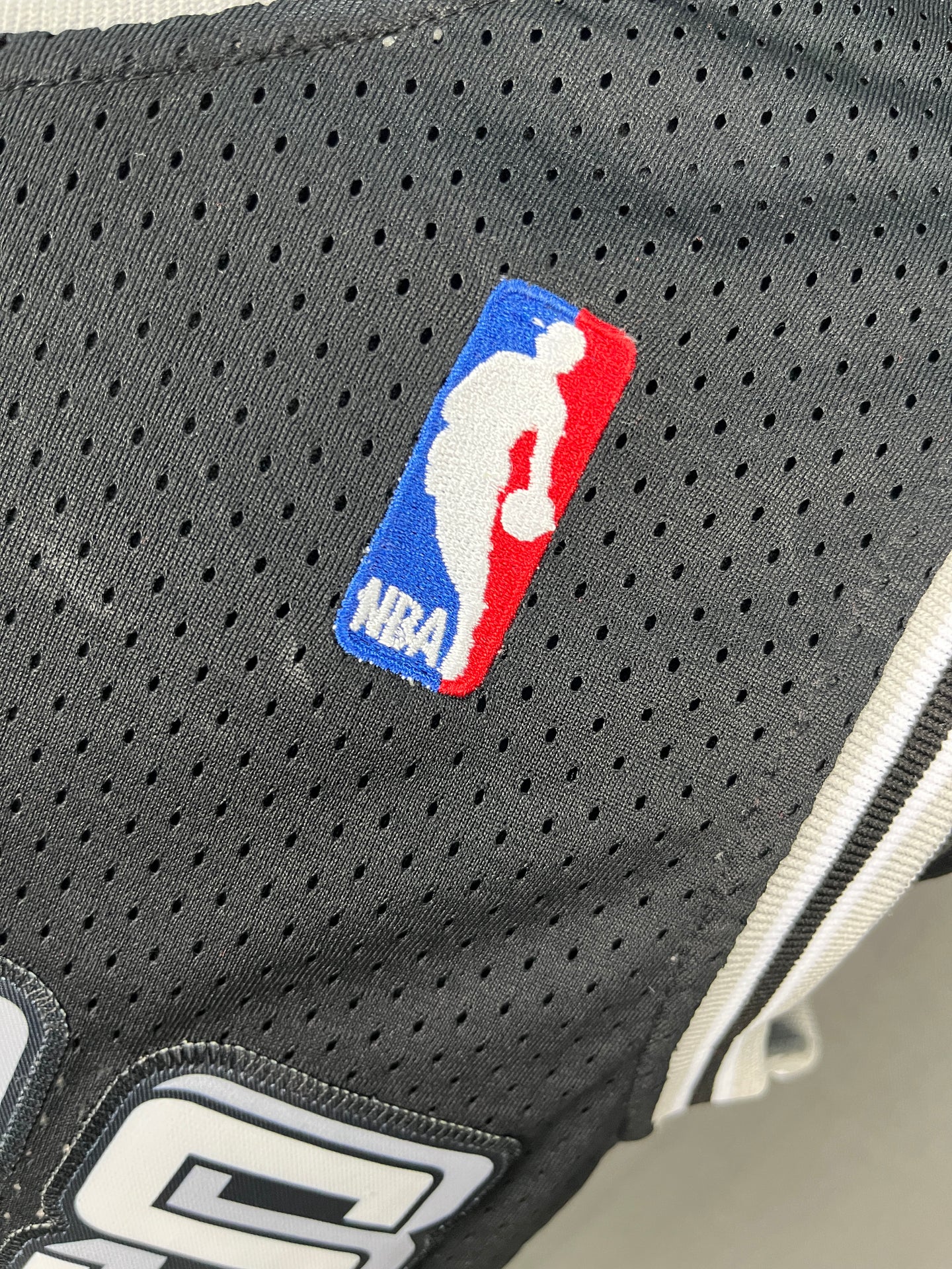 Duncan 21 Spurs Black NBA Jersey