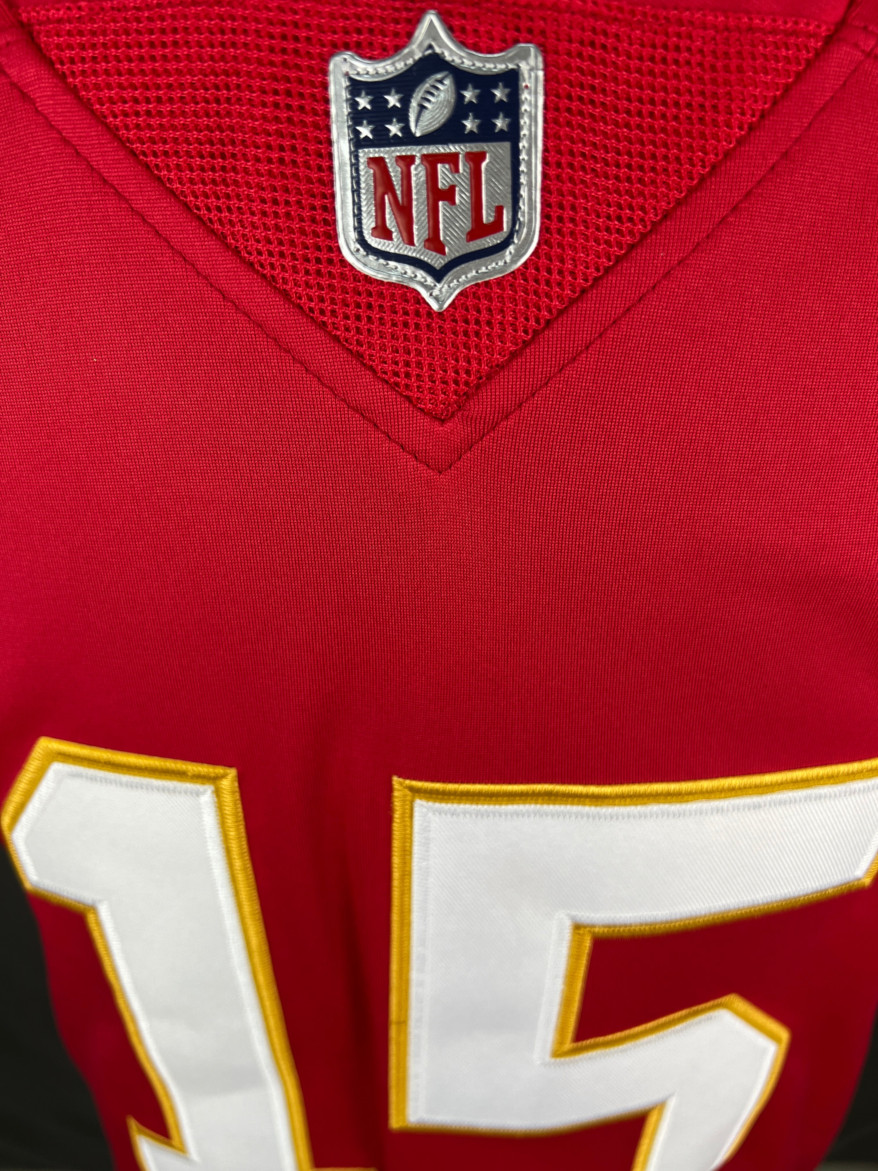 MAHOMES 15 Red Chiefs Home NFL Jersey