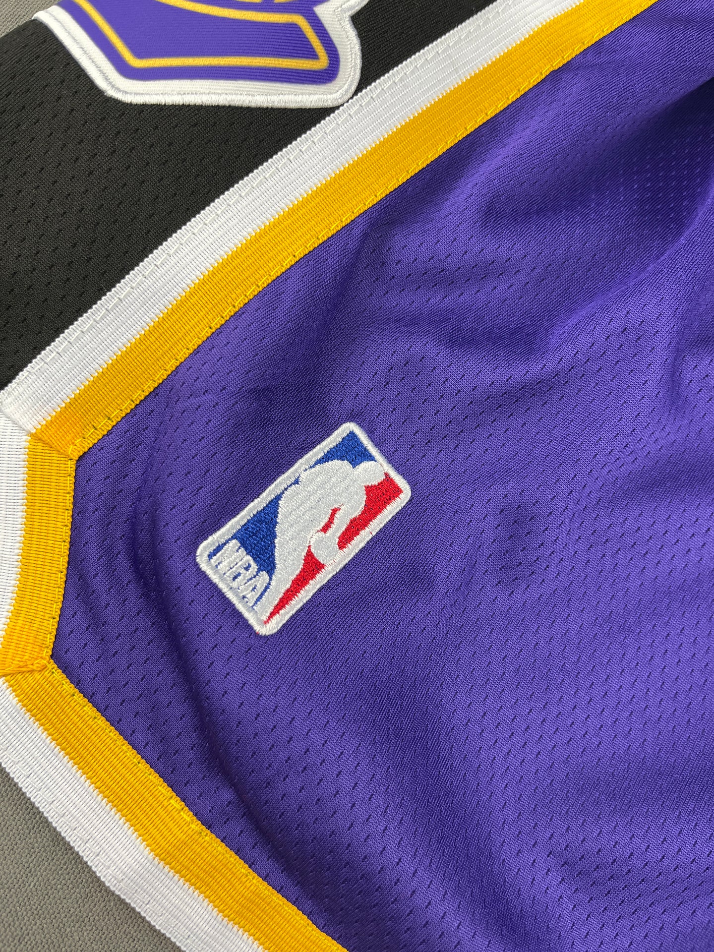 LA Lakers Purple Shorts Full Embroidery