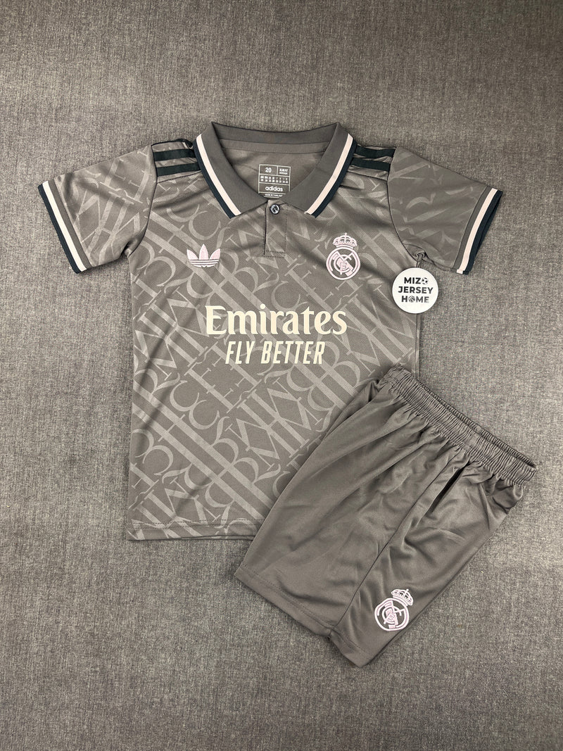 Real Madrid 3rd Kit 24/25 Kids Jersey