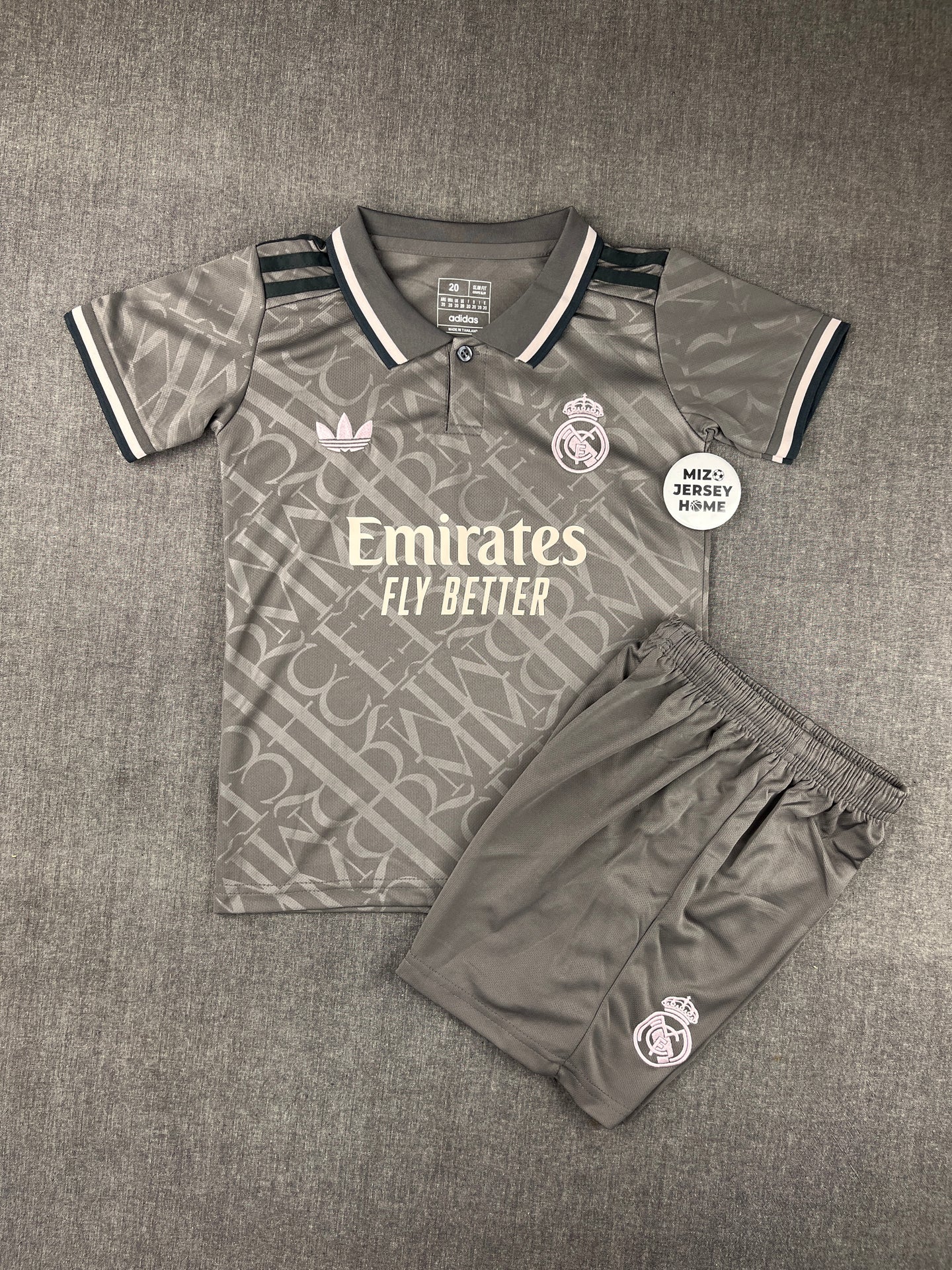 Real Madrid 3rd Kit 24/25 Kids Jersey