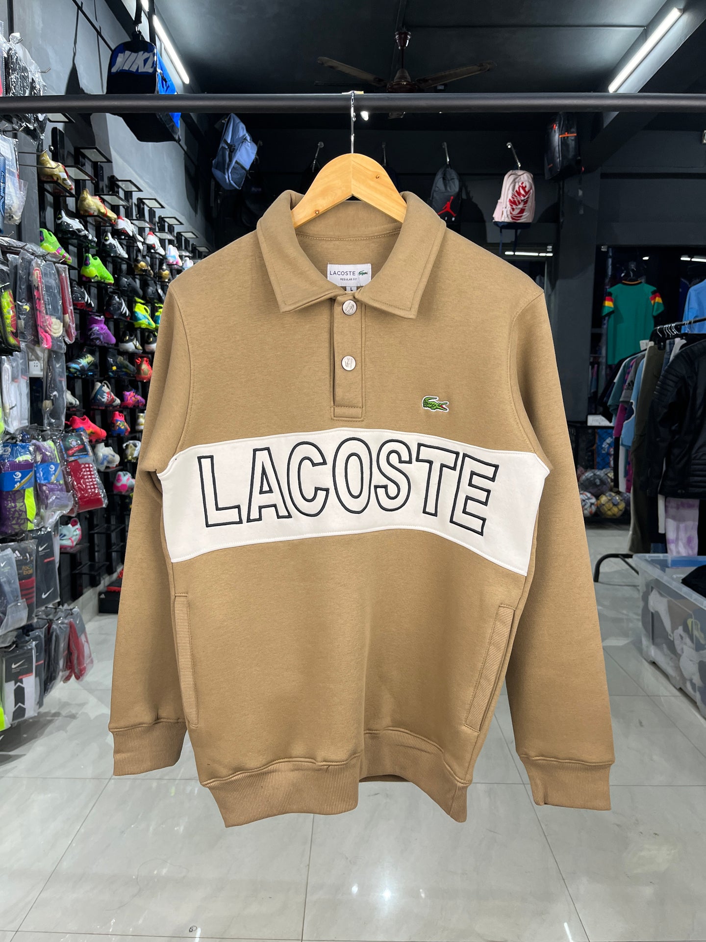 Lacoste Printed Sweatshirt