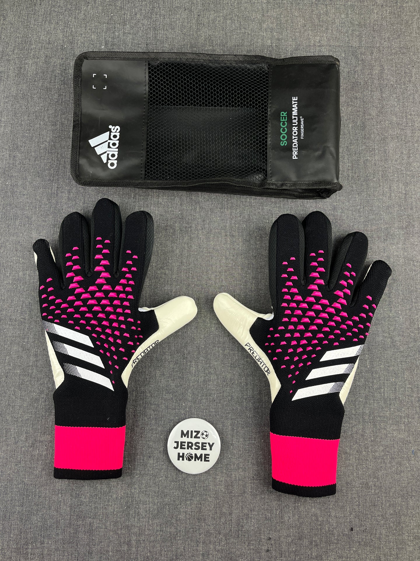 Adidas Predator Black Pink Gloves