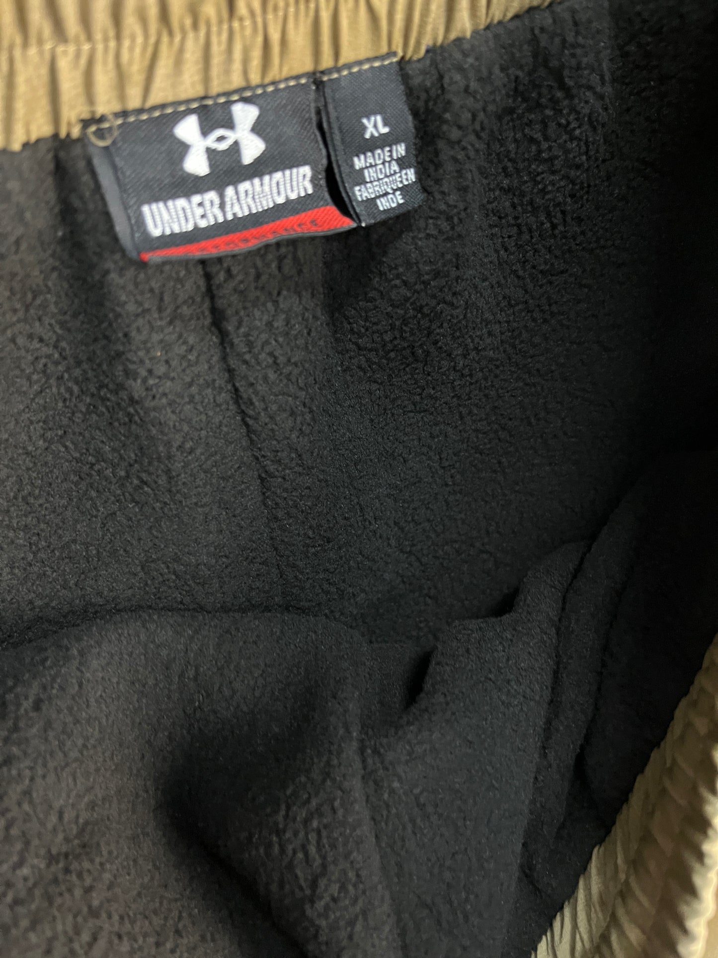 Under Armour Light Brown Inner Fleece Pants