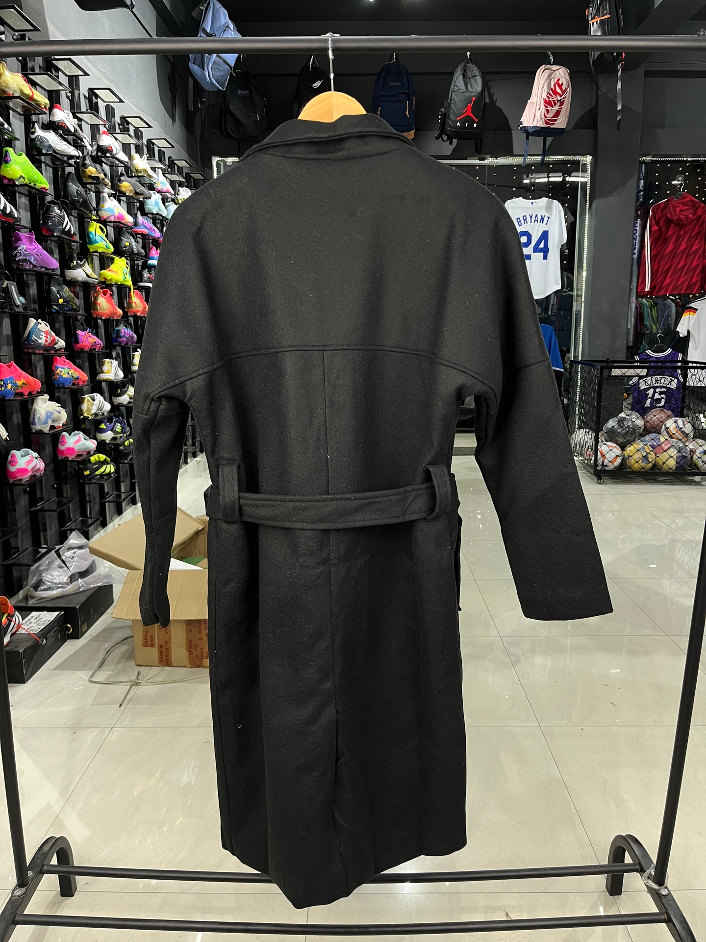 Black Woolen Coat