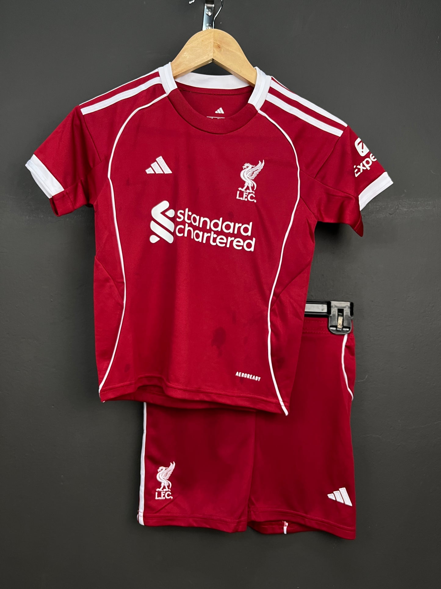 Liverpool Home 25/26 Kids Jersey