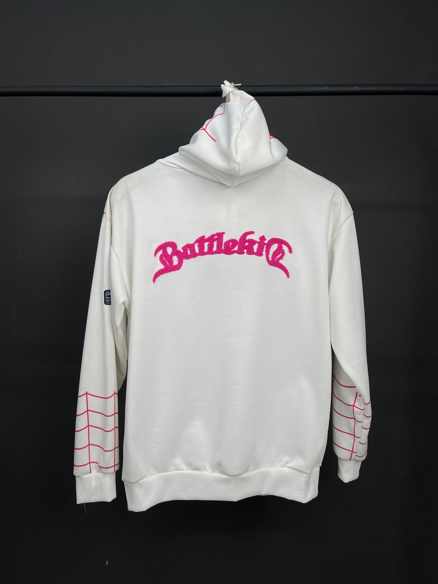 Spiderman White Zip-up Hoodie