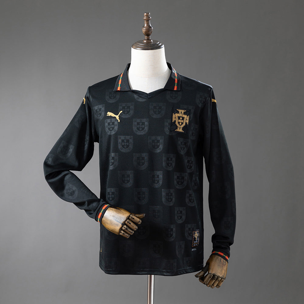 Portugal Black Special Edition 2026 Fan Version Long Sleeves