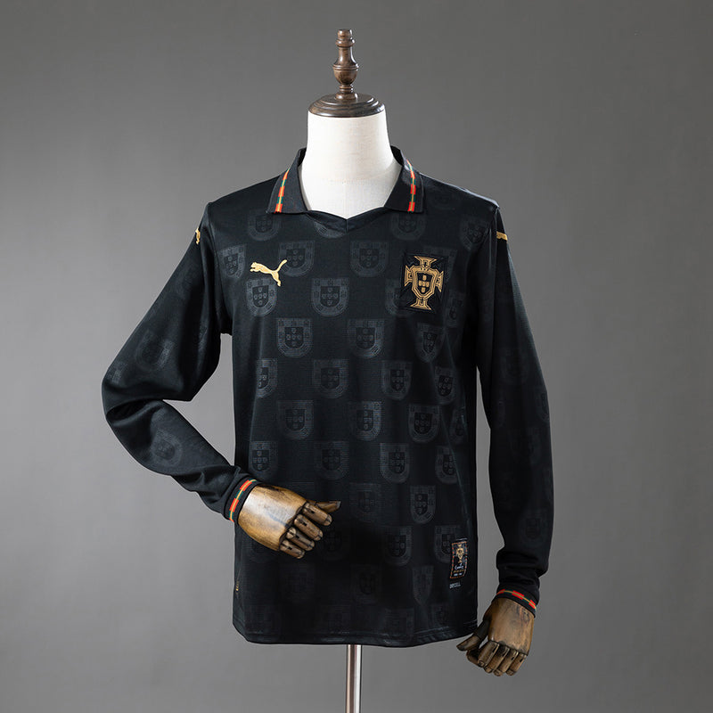 Portugal Black Special Edition 2026 Fan Version Long Sleeves