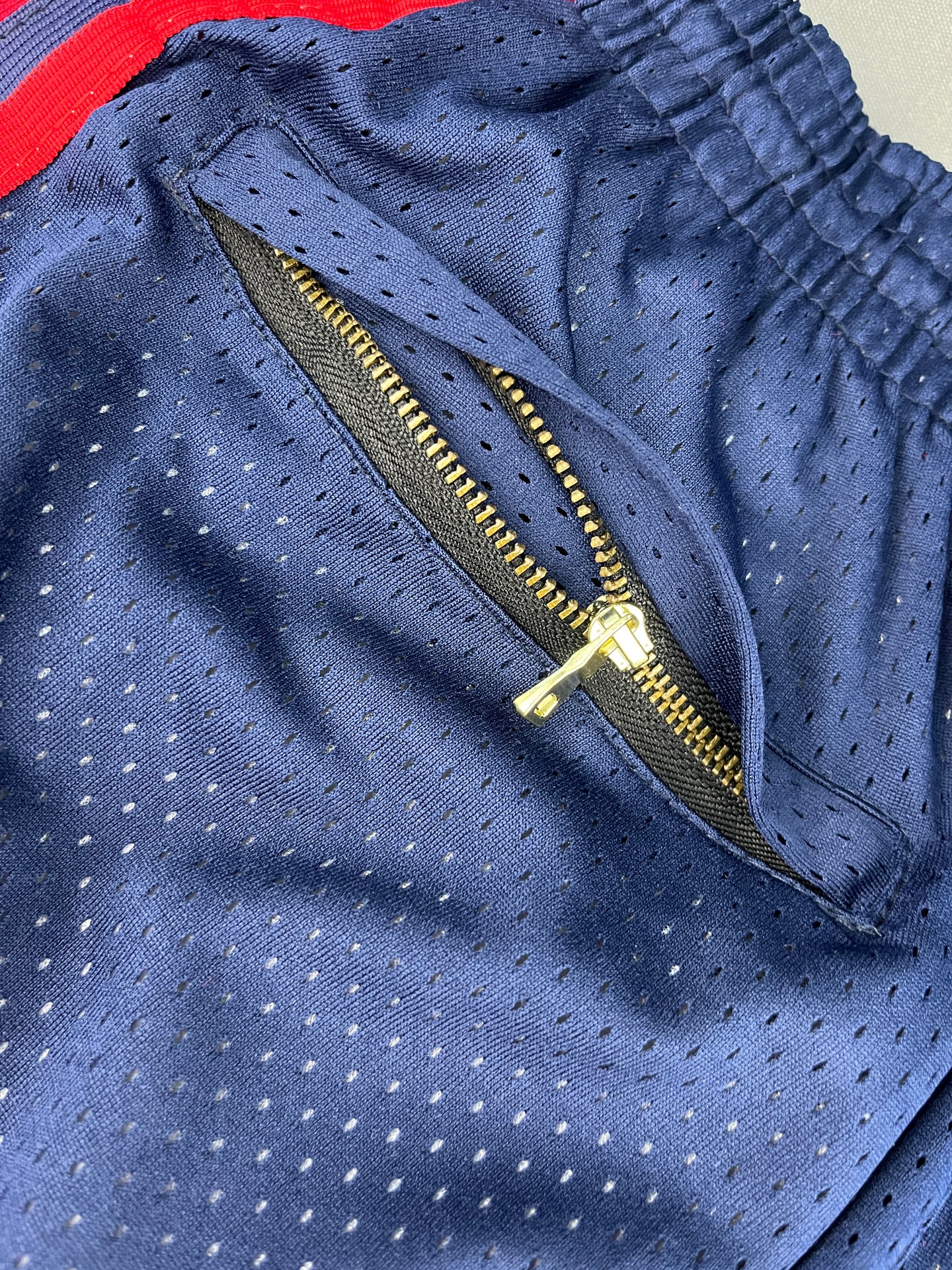 USA Blue & Red Shorts Full Embroidery