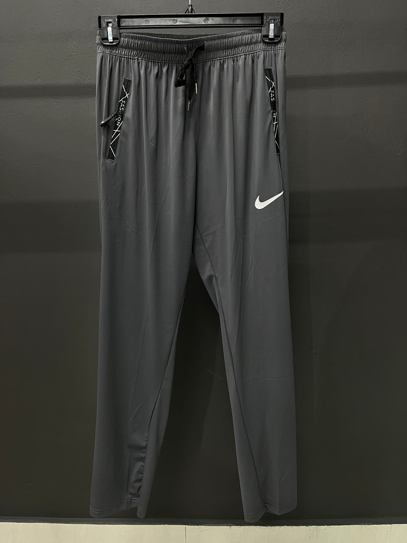 NIKE Men's Workout Grey Track Pants