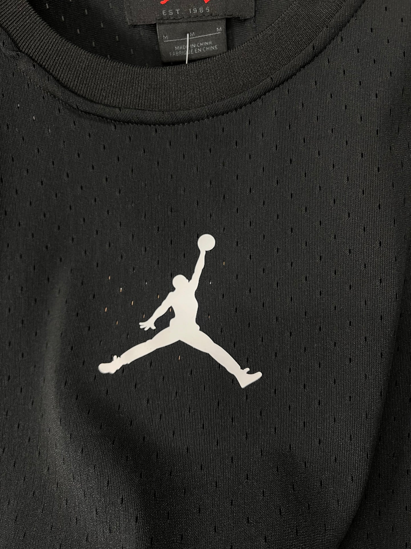 Jordan Dri-FIT Black Sleeveless Shirt
