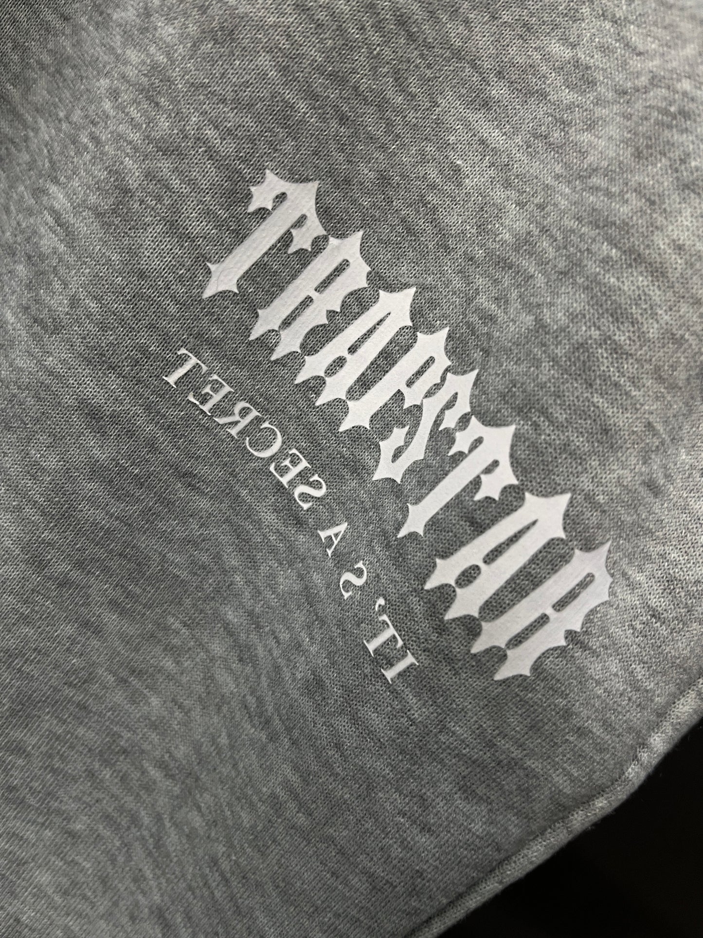 Trapstar Unisex Grey Hooded Tracksuit