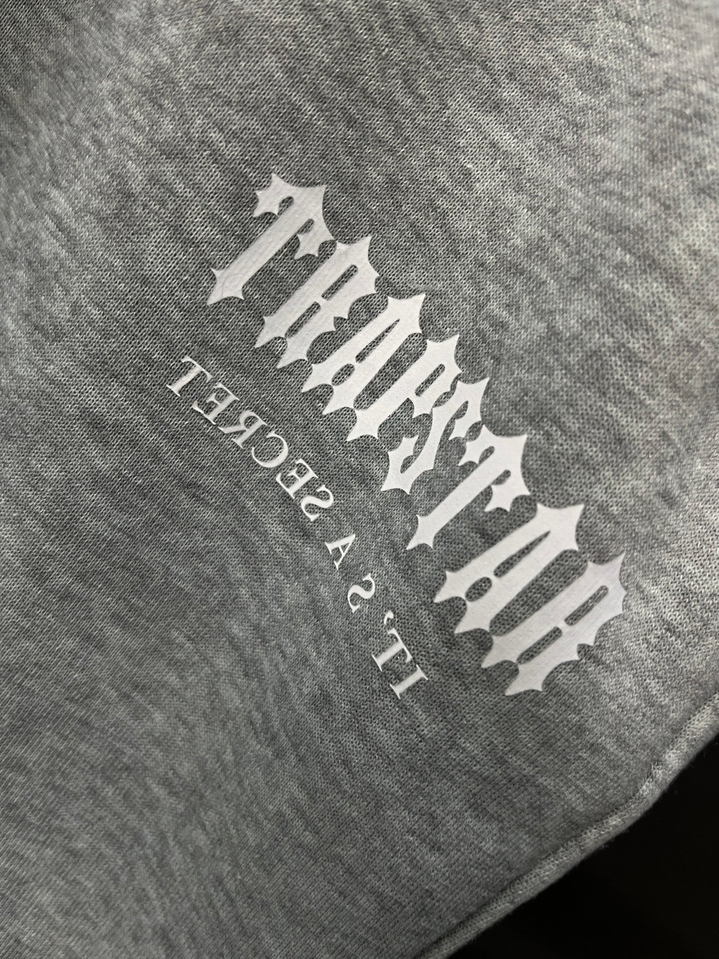 Trapstar Unisex Grey Hooded Tracksuit