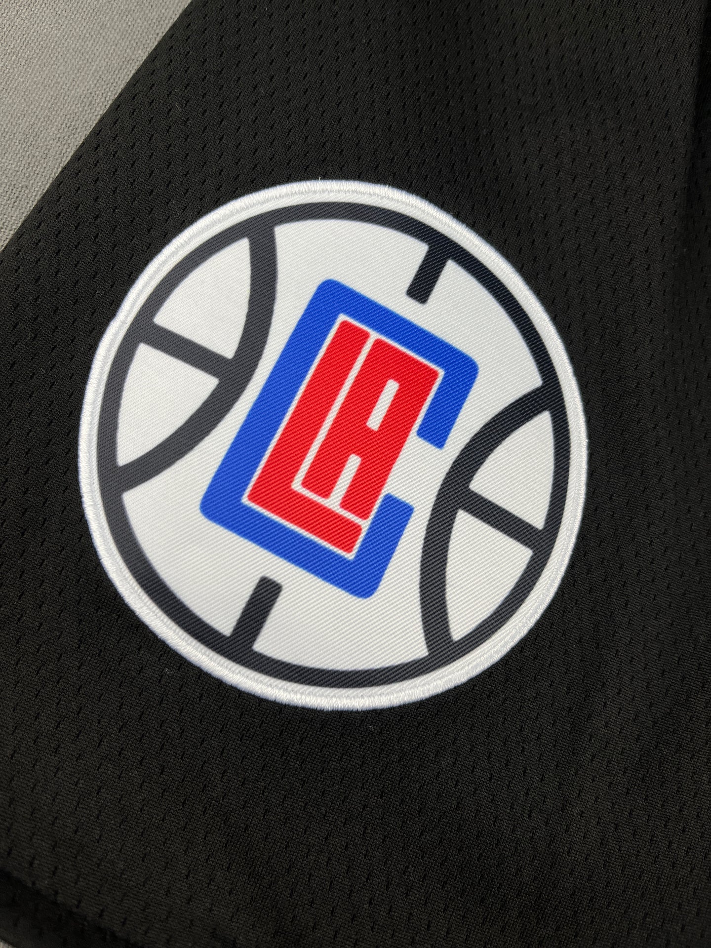 LOS ANGELES CLIPPERS Black Shorts Full Embroidery