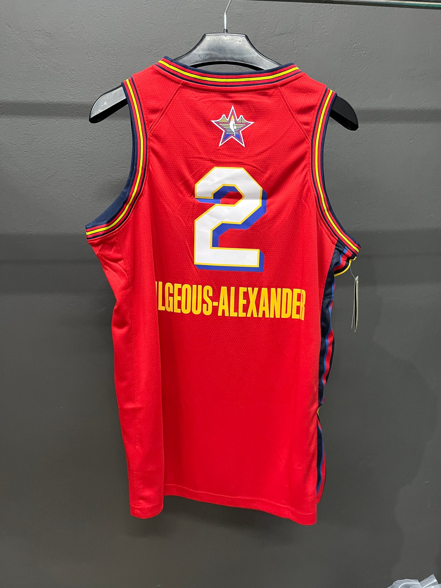GILGEOUS-ALEXANDER NBA All Star Heat Pressed Edition Jersey