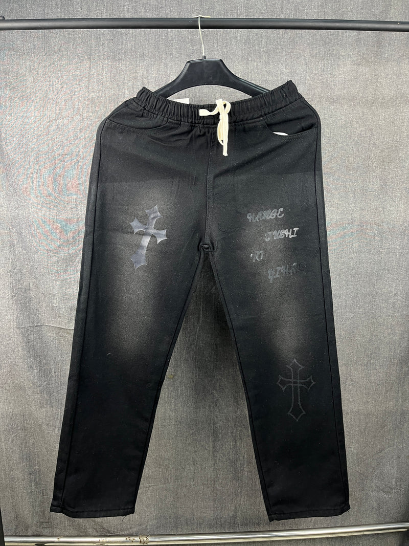 Chrome Hearts Black Pants