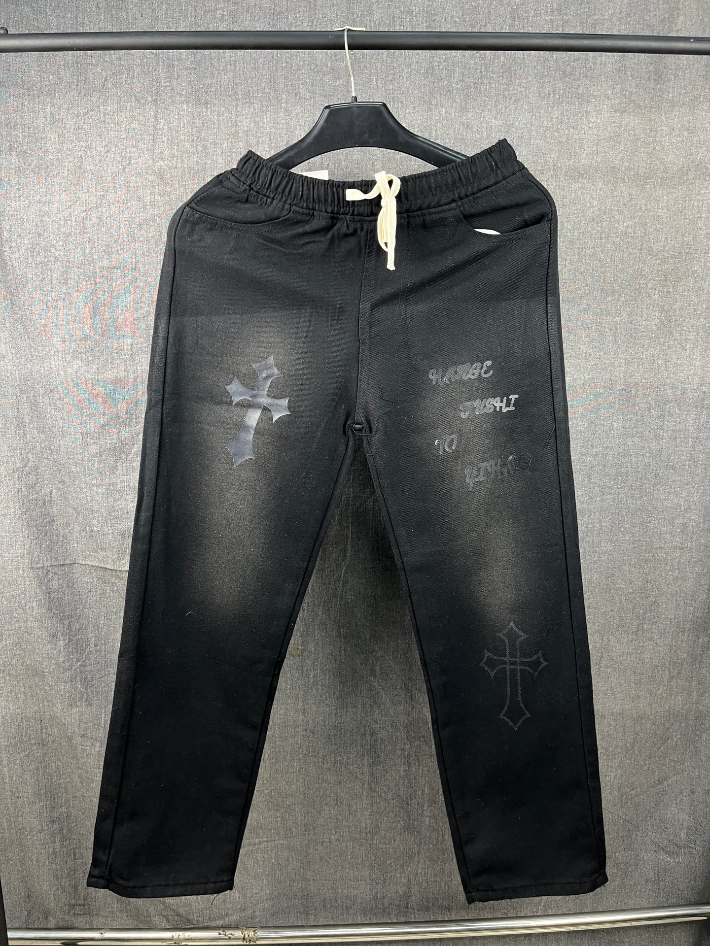 Chrome Hearts Black Pants