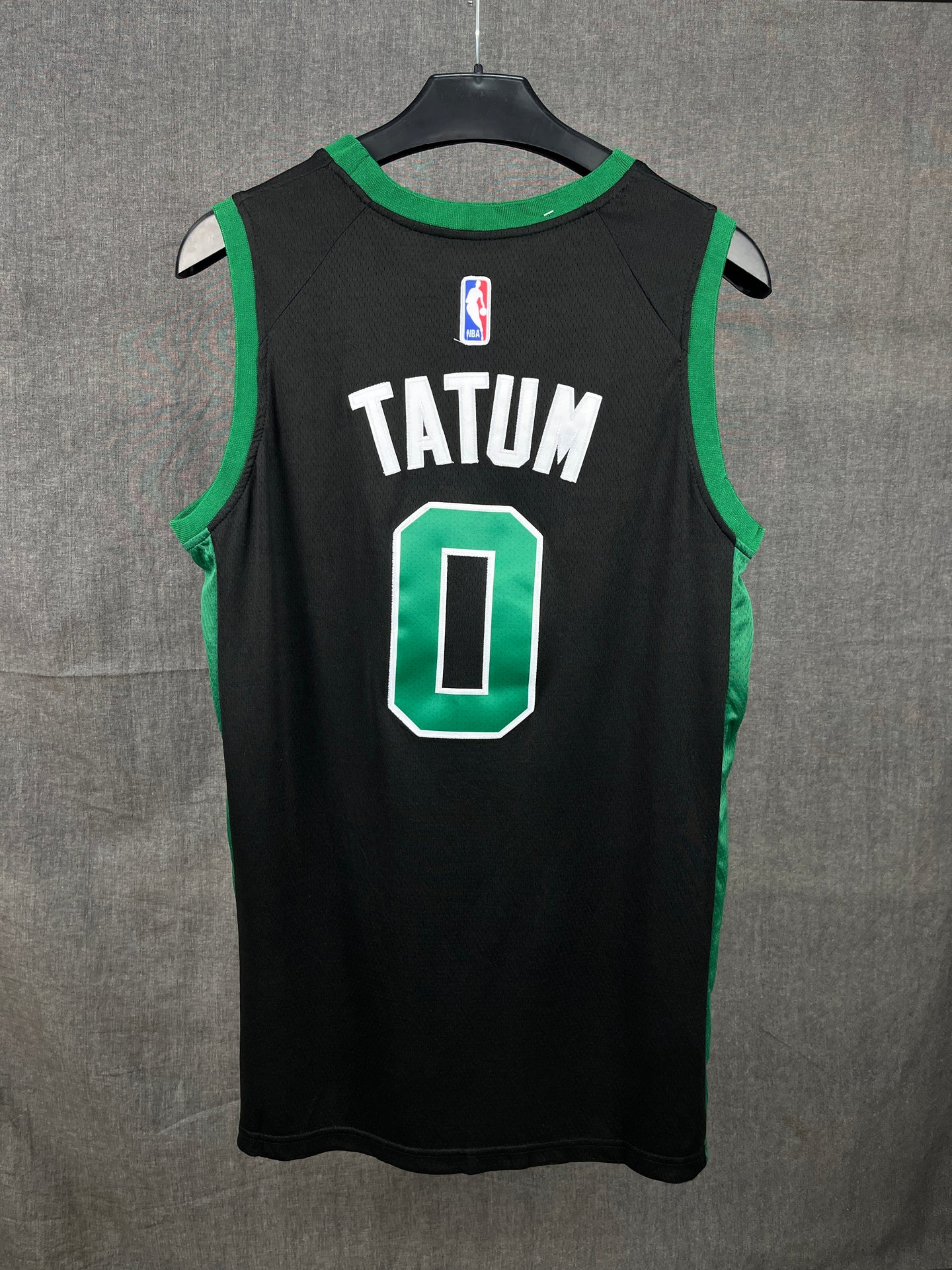 Tatum 0 Celtics Black NBA Jersey