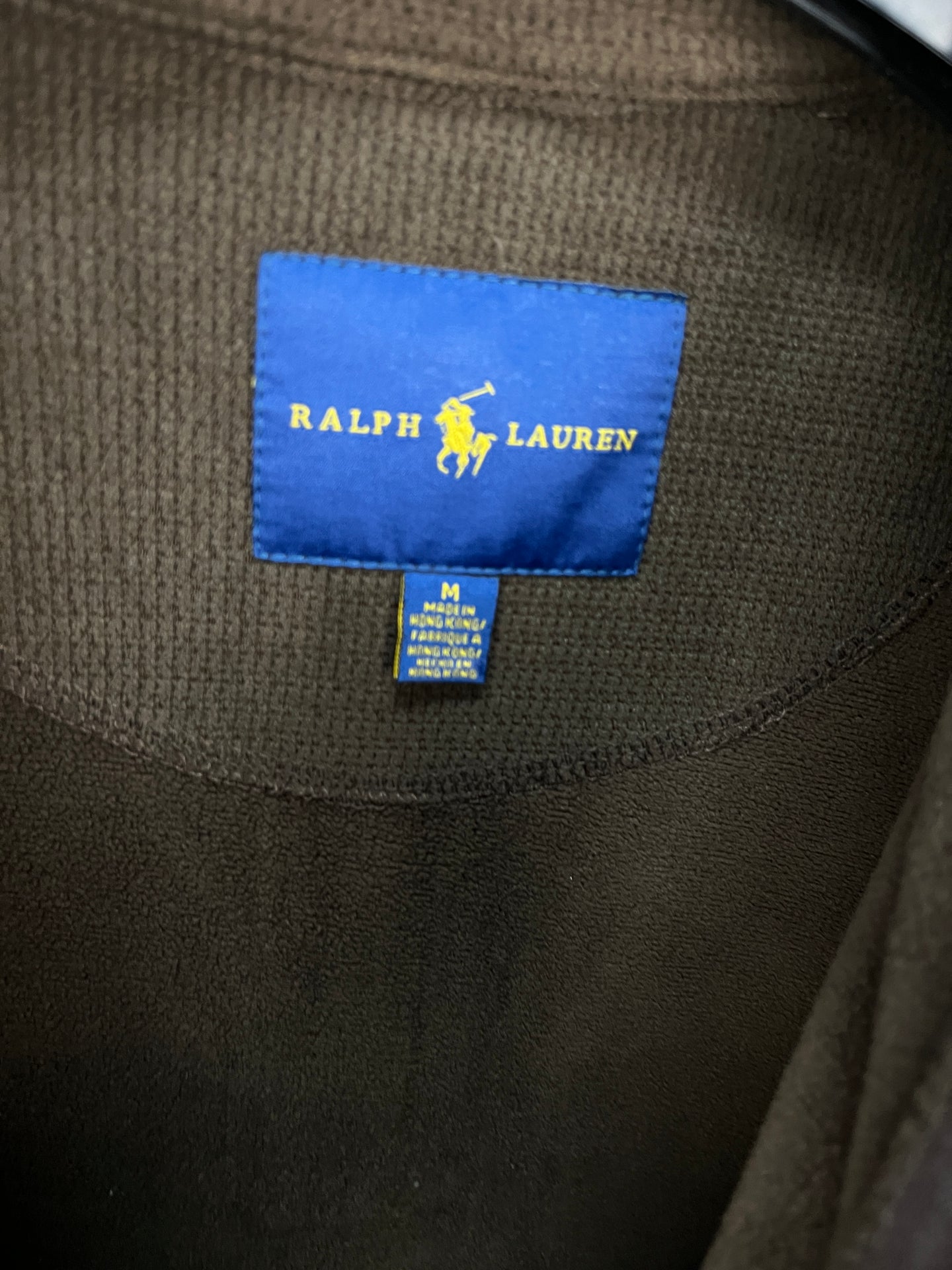 Ralph Lauren Dark Brown Collared Sweater