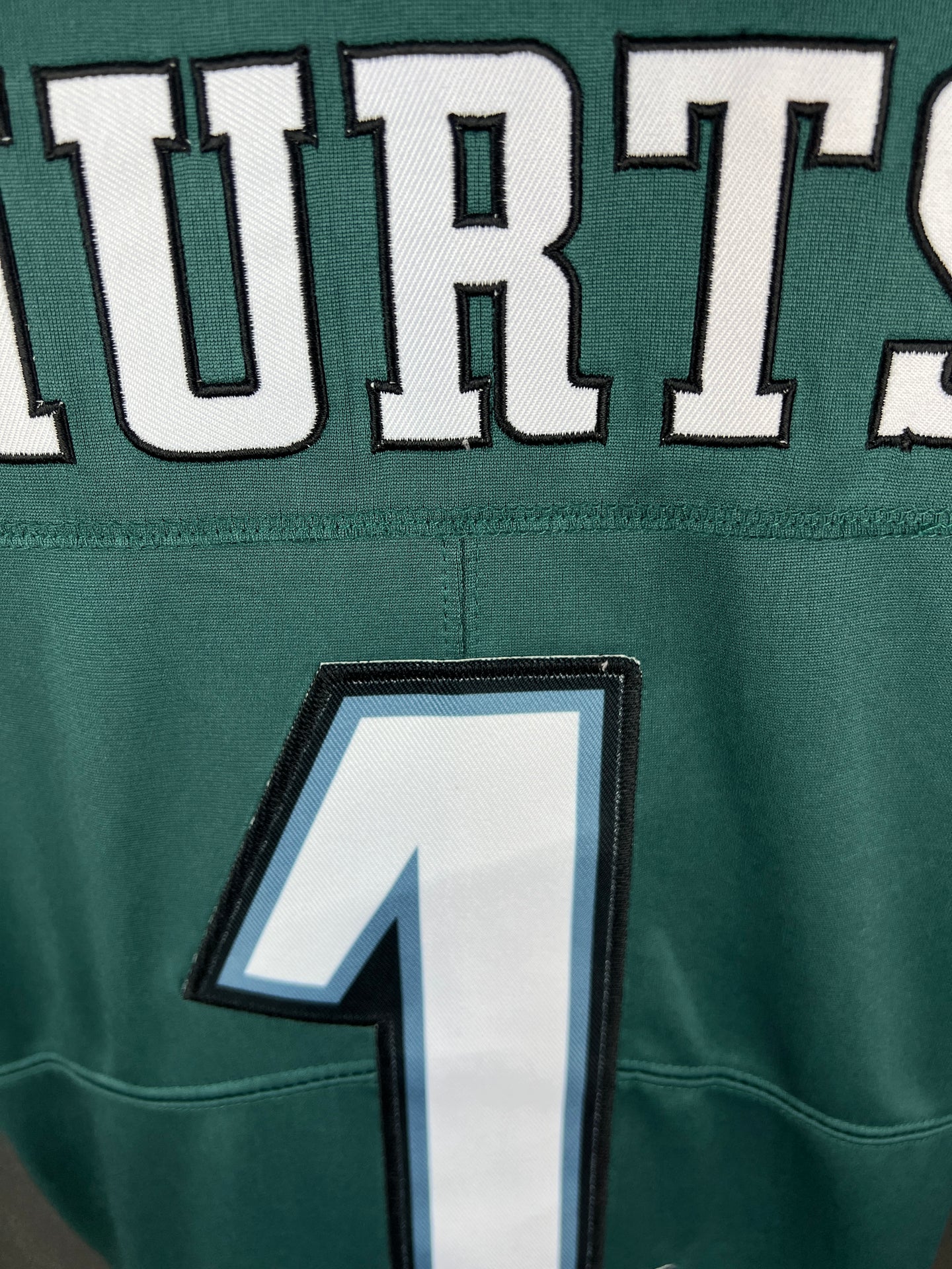 HURTS 1 Green Eagles Home NFL Jersey