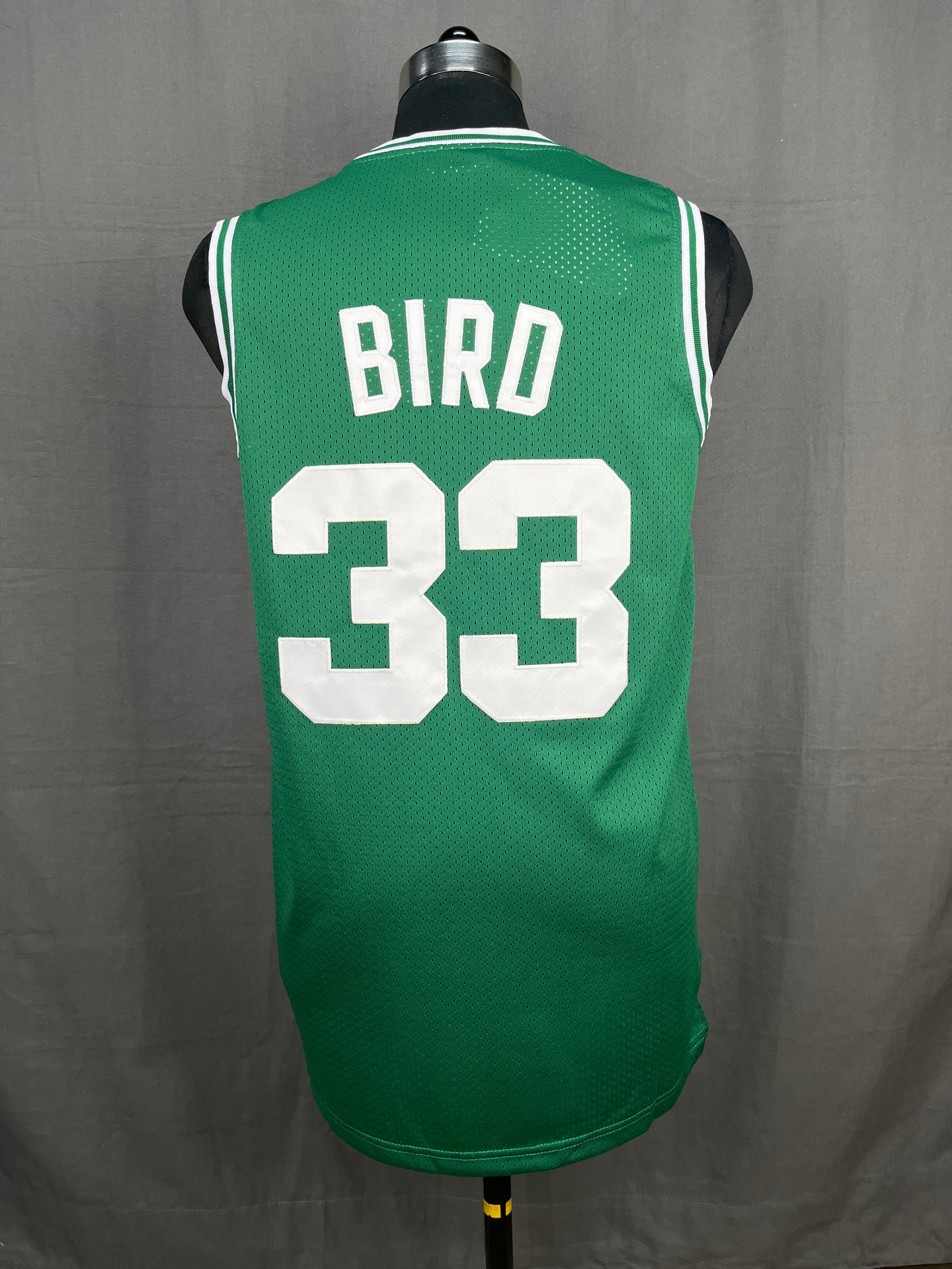 Bird 33 Celtics Green NBA Jersey