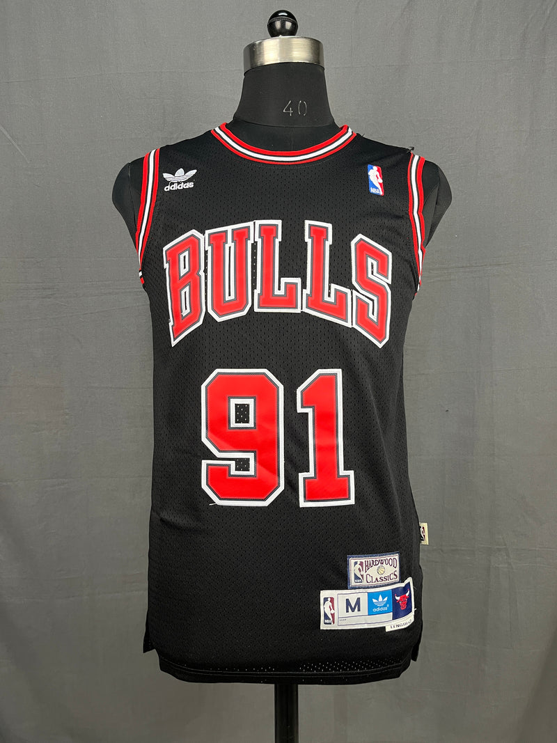 Rodman 91 Black NBA Jersey