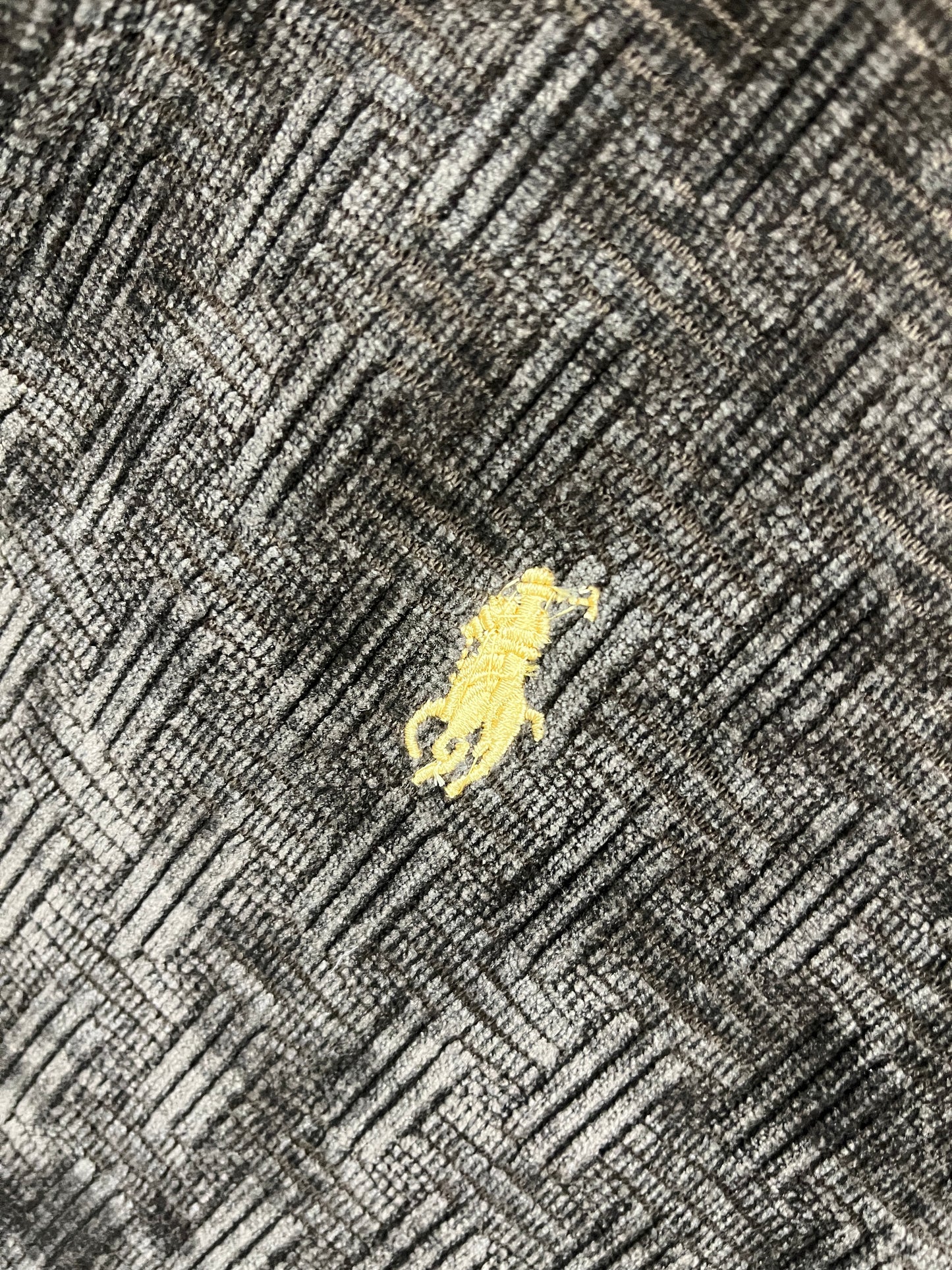 Ralph Lauren Velvet Zip-up Sweater