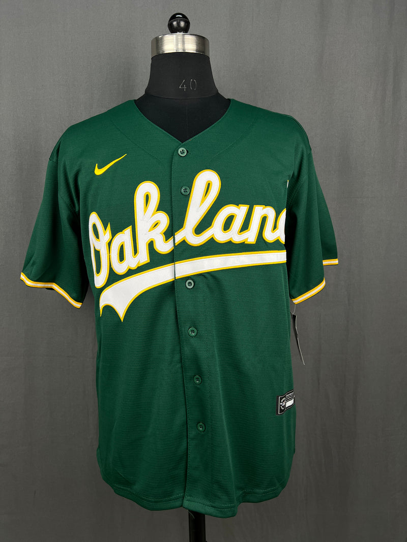 CHAPMAN 26 Green Oakland MLB Jersey