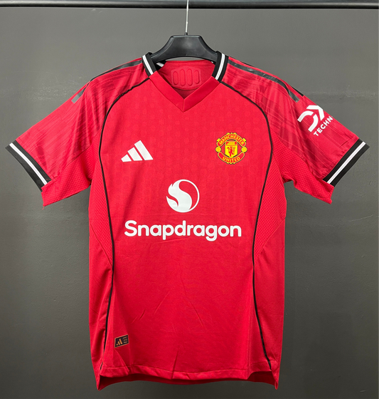 Manchester United Home Jersey 25/26 Player Version