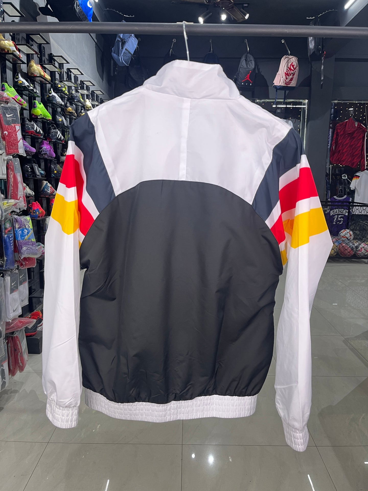 Germany White Windcheater Jacket