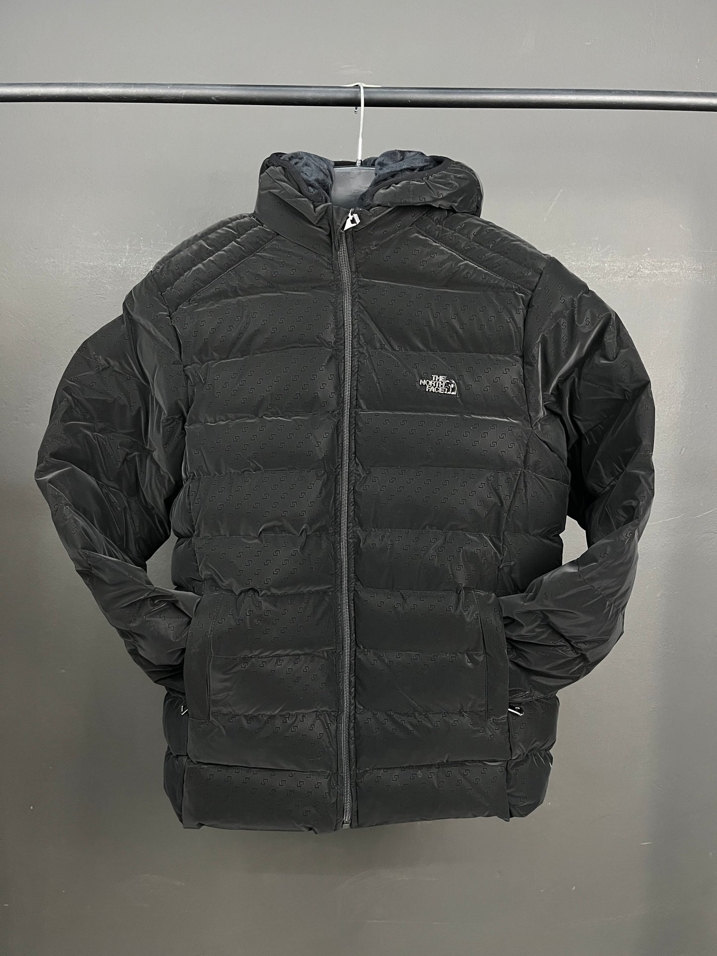 The North Face Black Puffer Hooded Jacket