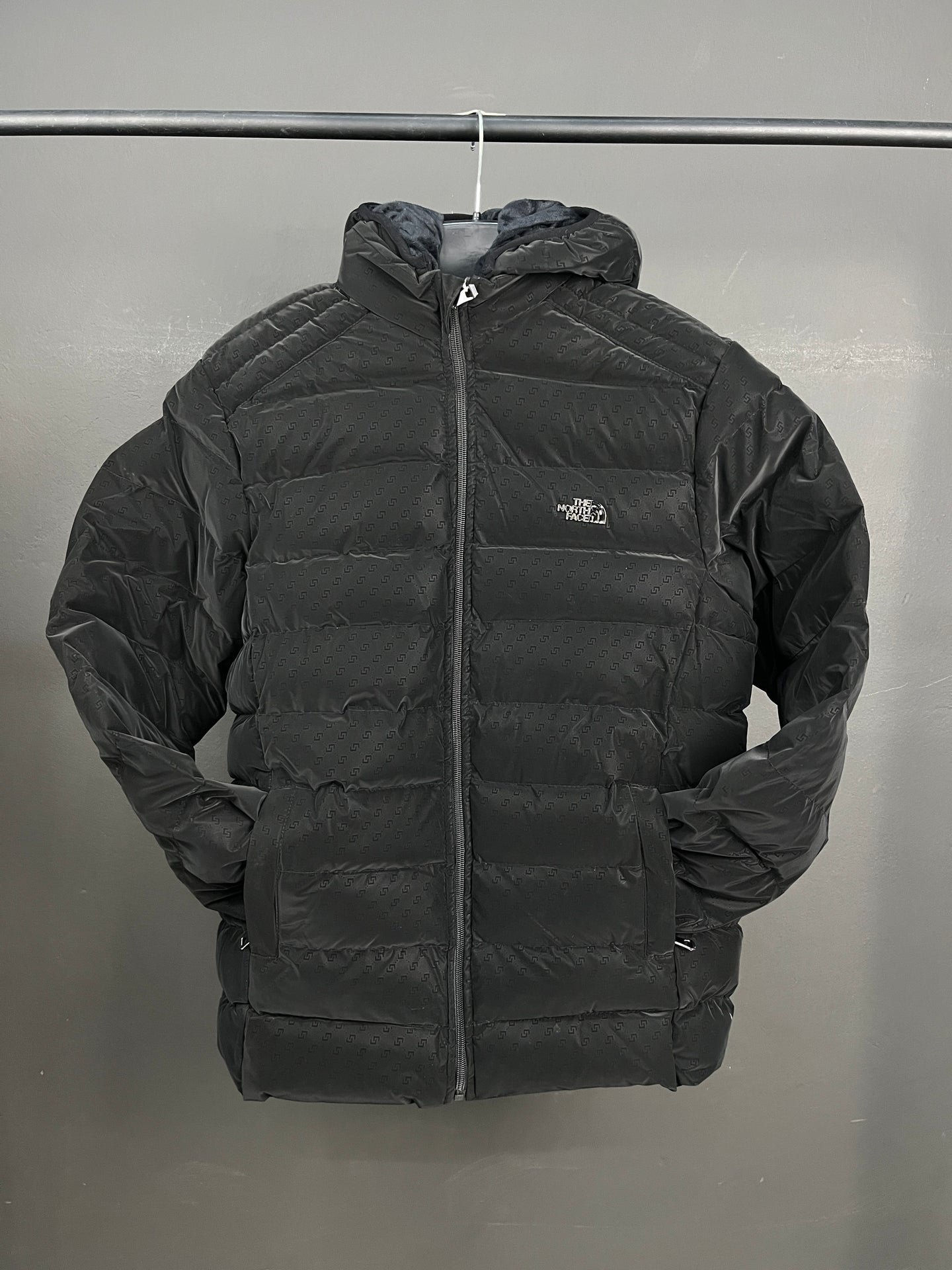 The North Face Black Puffer Hooded Jacket