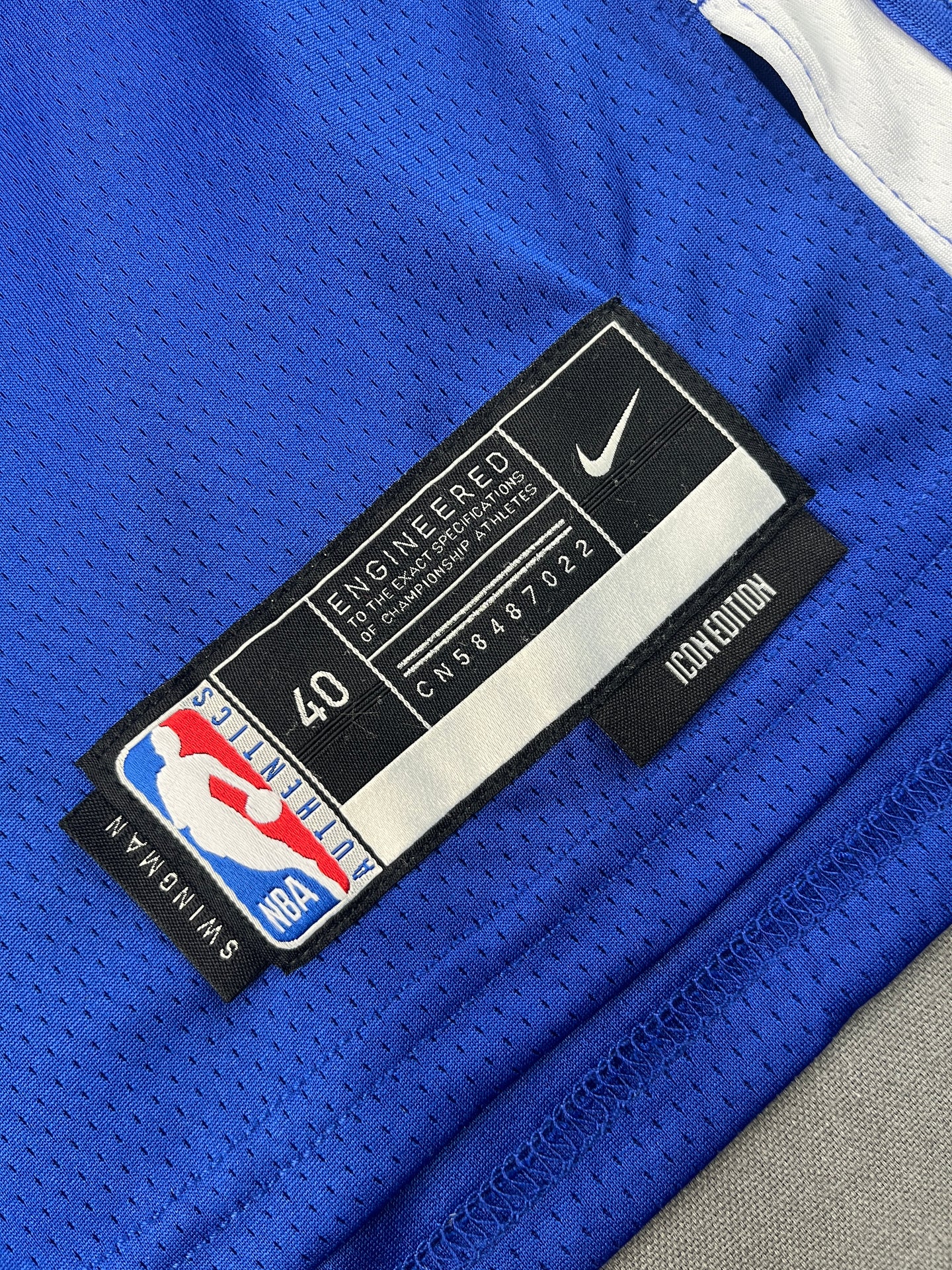 KARINA 00 Blue Golden State Warriors Heat Pressed Edition NBA Jersey