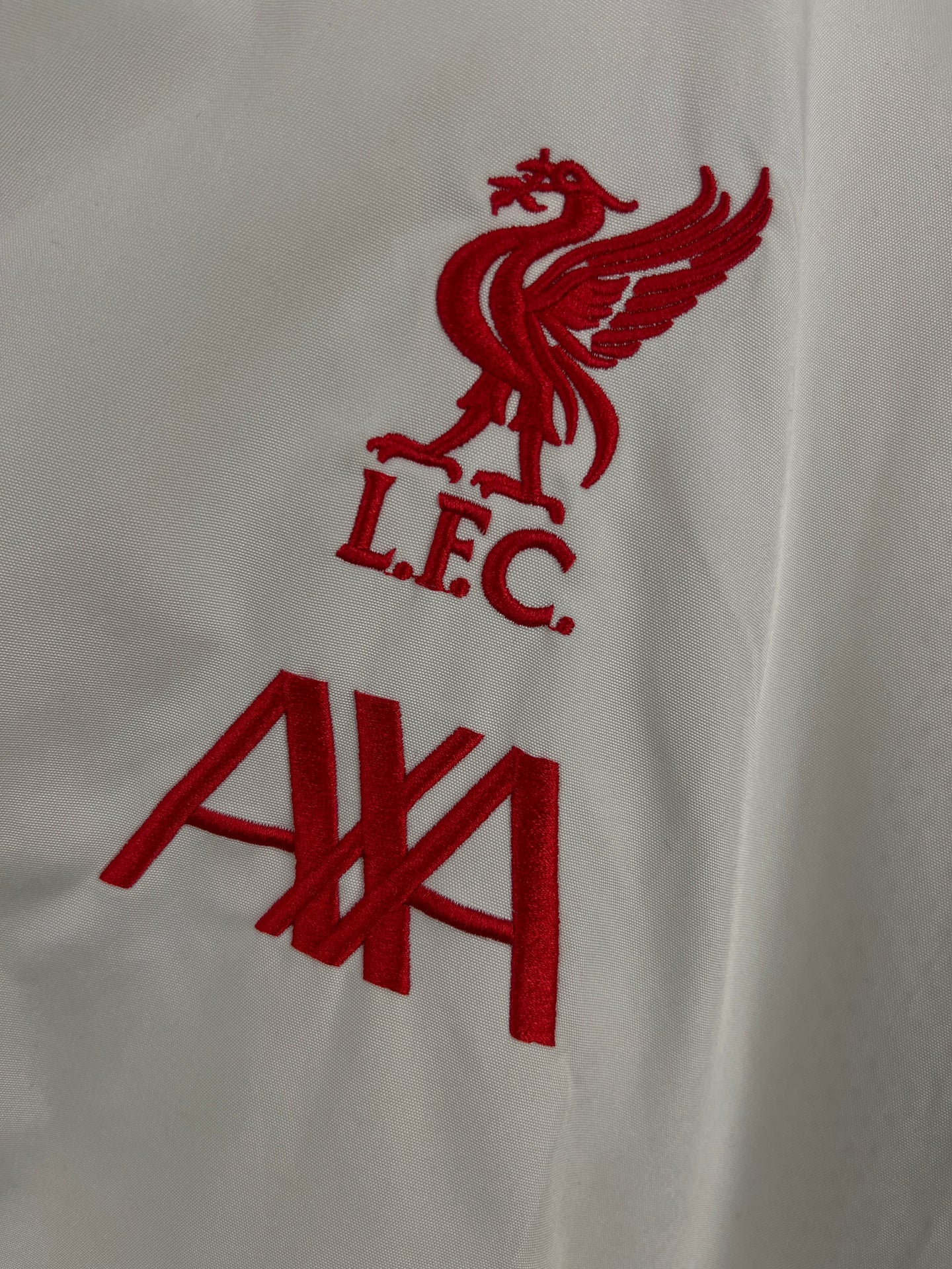 Liverpool White & Black Windbreaker Jacket