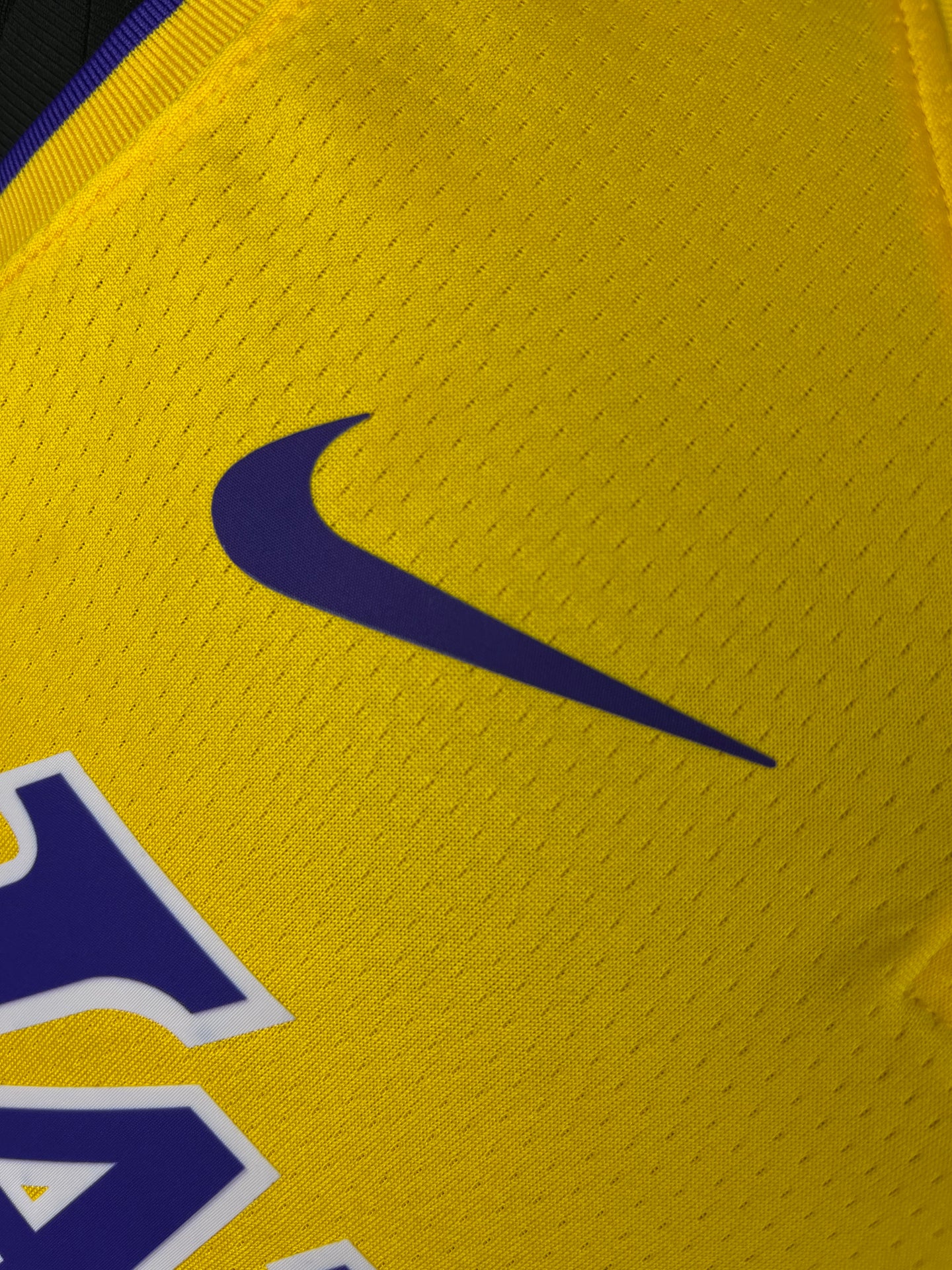 BRYANT 24 Yellow Los Angeles Lakers Heat Pressed Edition NBA Jersey