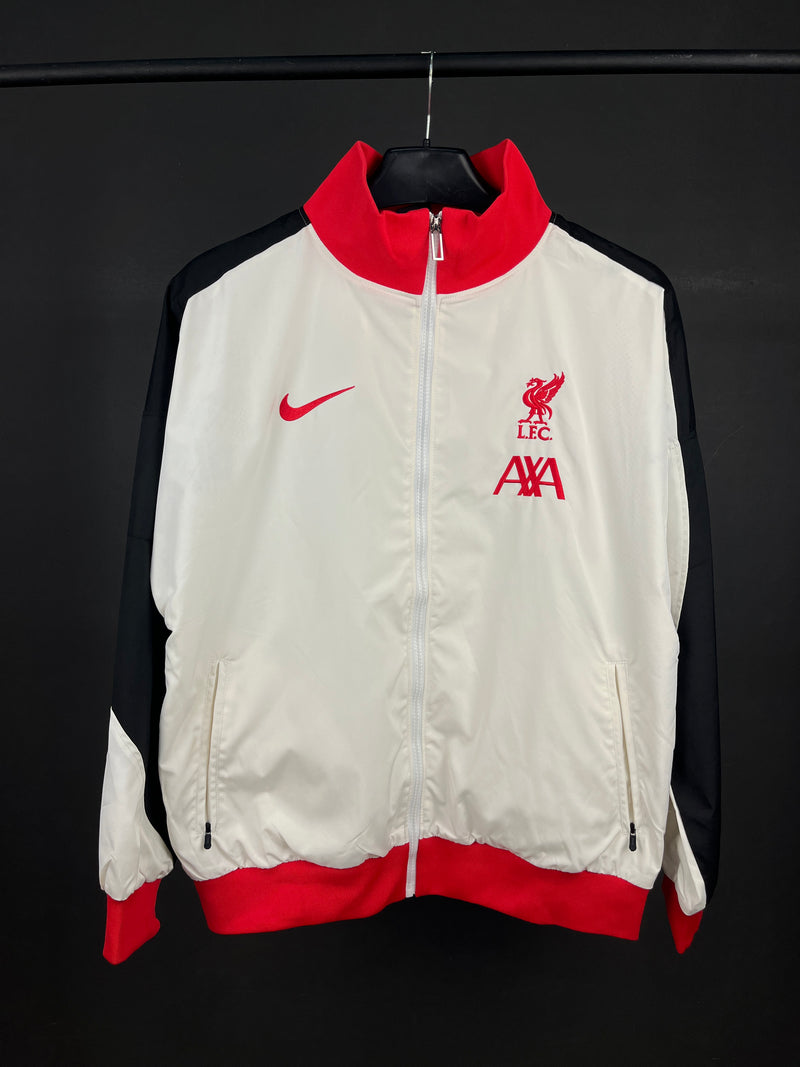 Liverpool White & Black Windbreaker Jacket