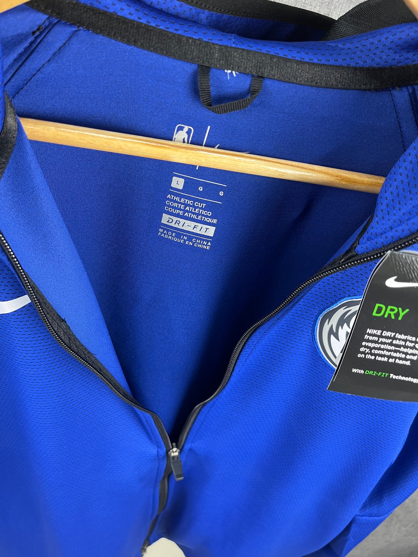 Dallas Mavericks NBA Blue Hoodie