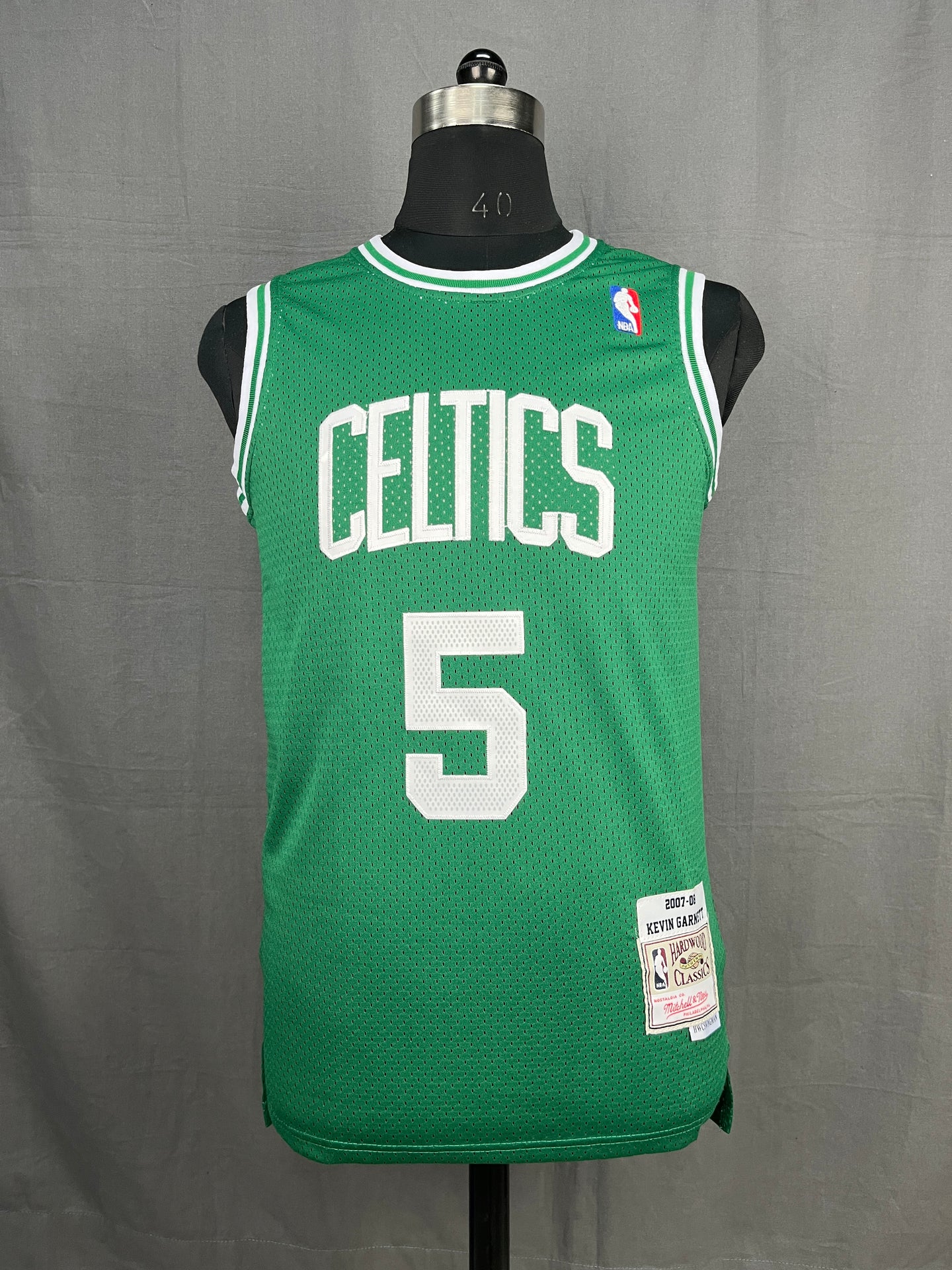 Garnett 5 Celtics Green NBA Jersey