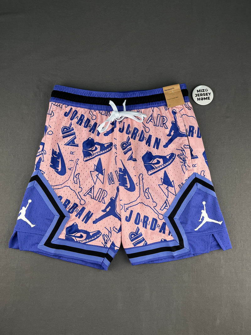 Jordan Blue & Pink Diamond Shorts