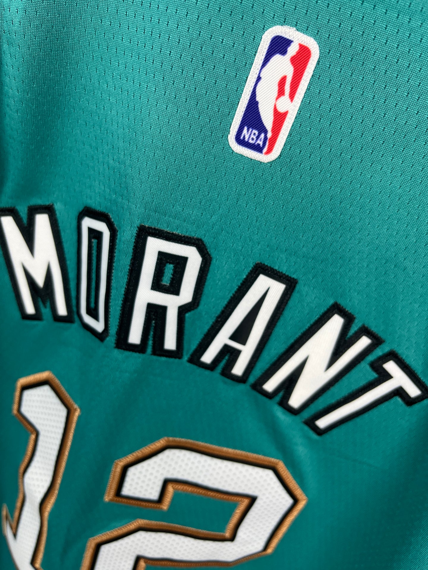 Morant 12 Green Memphis Grizzlies NBA Kids Jersey