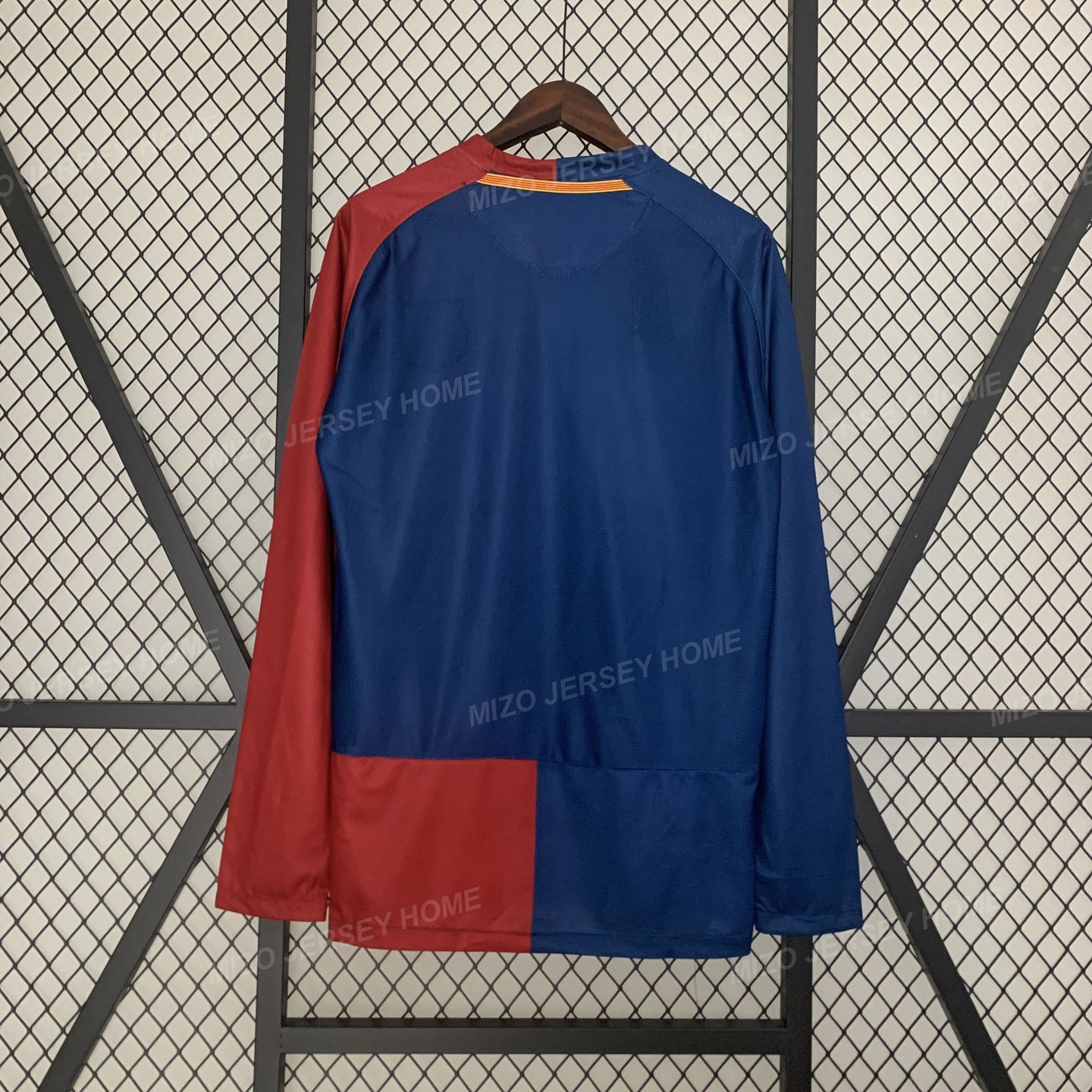 BARCELONA Retro Long Sleeves 2008-2009 Home Jersey