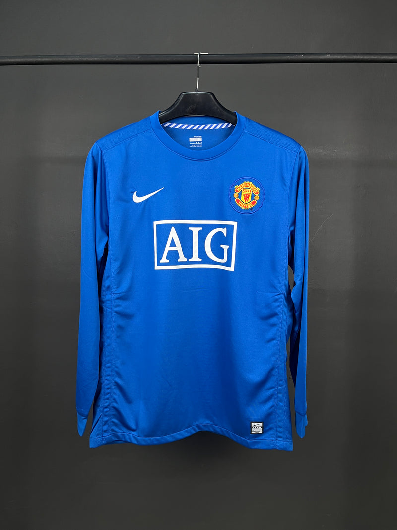 MANCHESTER UNITED AWAY 2008-09|RETRO JERSEY LONG SLEEVES