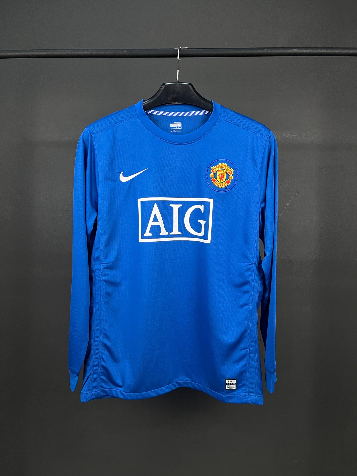 MANCHESTER UNITED AWAY 2008-09|RETRO JERSEY LONG SLEEVES